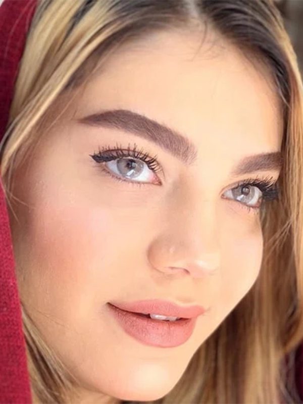 آناستازیا - اپریکات - طوسی عسلی دورخط دار